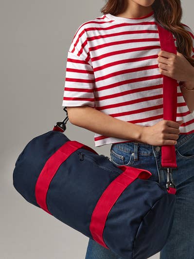 BagBase Original Barrel Bag | 20 Litre Duffle | Carry Handles | 14 Colours | One Size for wholesale by Logo Free Clothing