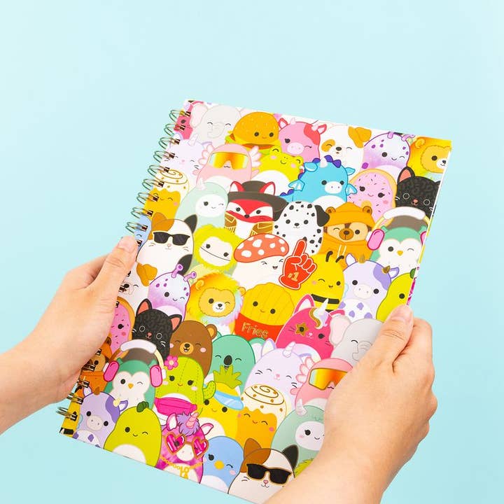 Back-to-Campus Squad Extra Large Spiral Notebook for wholesale by Studio Oh!