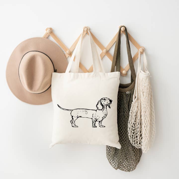 Spicy Kitten Designs - Wholesale Tote Bag - Women's - Dachshund - Dog Tote Bag3
