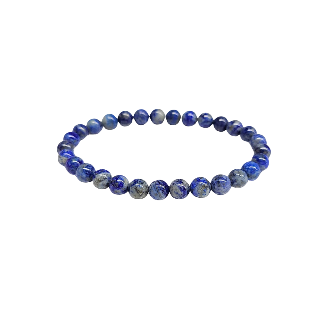 The Crystal Garden - Wholesale Beaded Bracelet - Lapis Lazuli Bracelet 6mm0