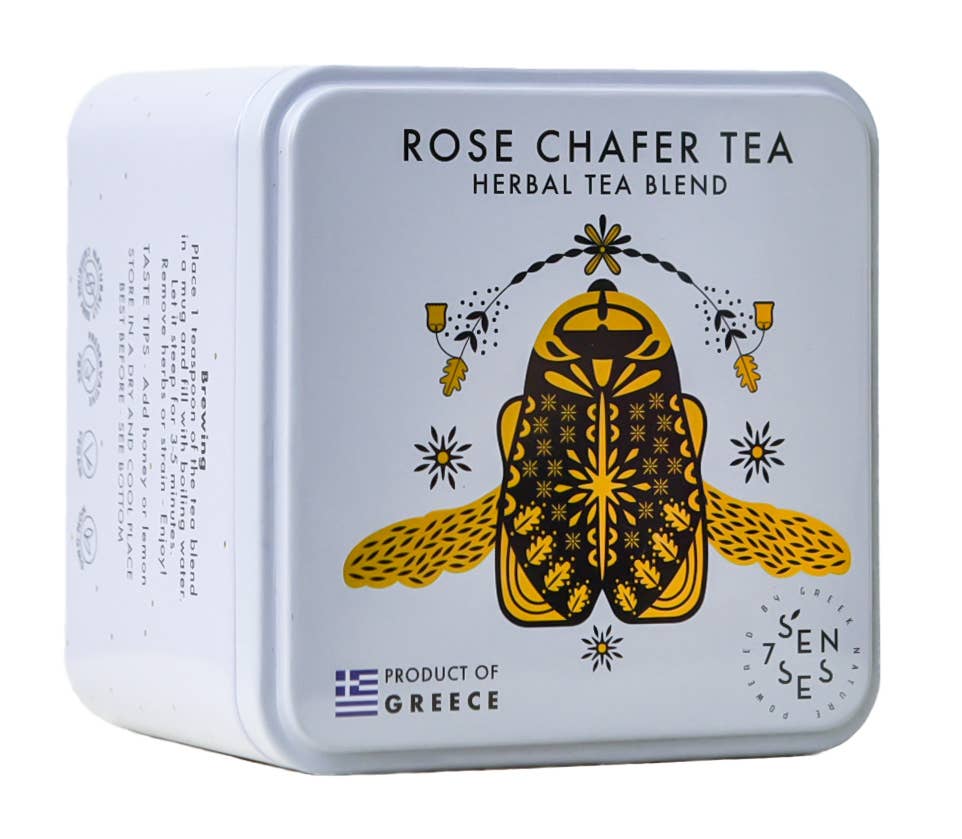 SEVEN SENSES ORGANIC - Wholesale Loose Tea - Premium Rose Chafer (Lemon Ginger) Tea Blend