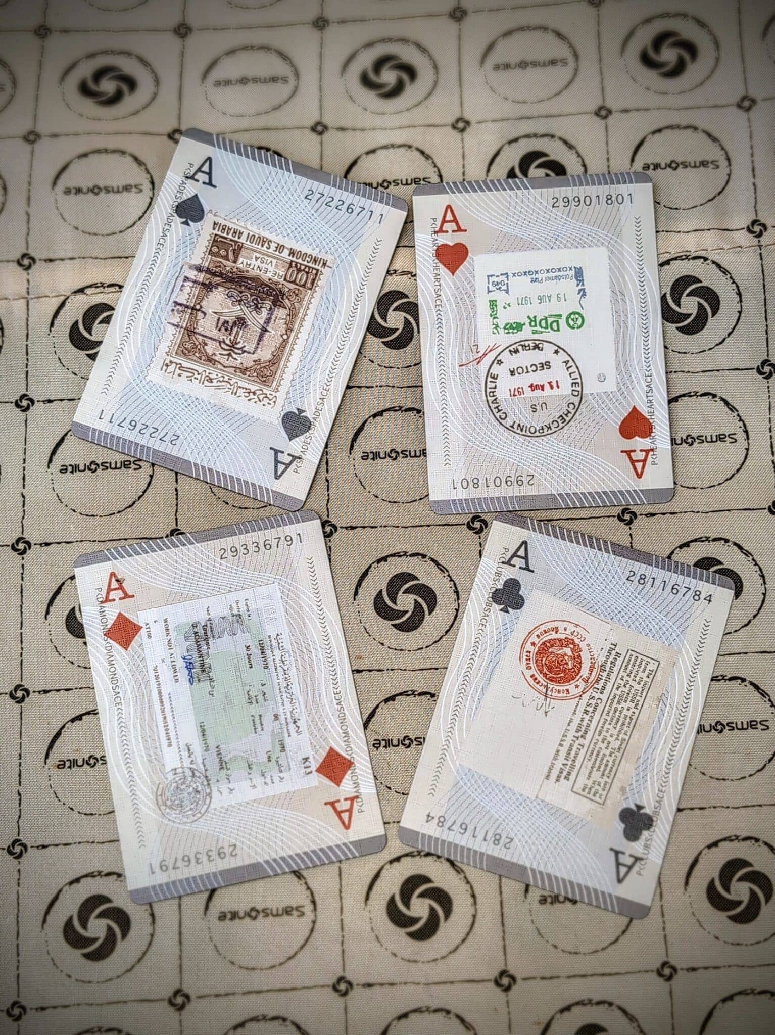 X-Decks - Wholesale Playing Cards - Globetrotter Passport Playing Card Set & Wallet by Sinecure9