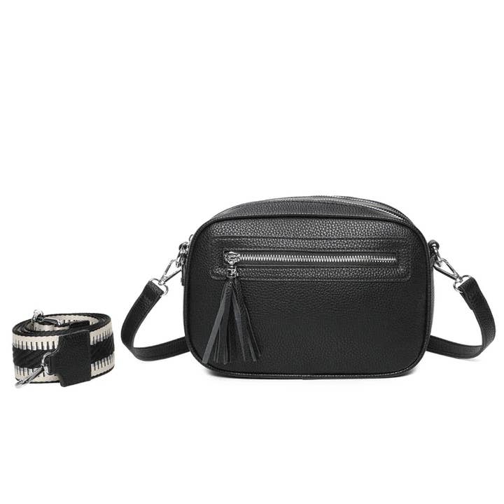 Ellas Trading – wholesale Crossbody bag – Women's – Urban Charm Tassel Ample Crossbody Bag - RB24080224