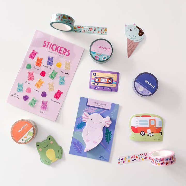 Girl of All Work - Wholesale Washi Tape - Sunny Days Washi Tape