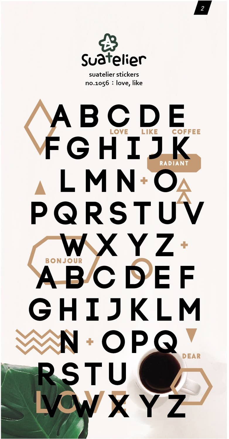 BCmini - Wholesale Sticker - 01056 LETTERS STICKERS1