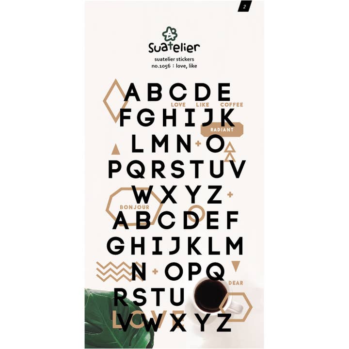 BCmini - Wholesale Sticker - 01056 LETTERS STICKERS1