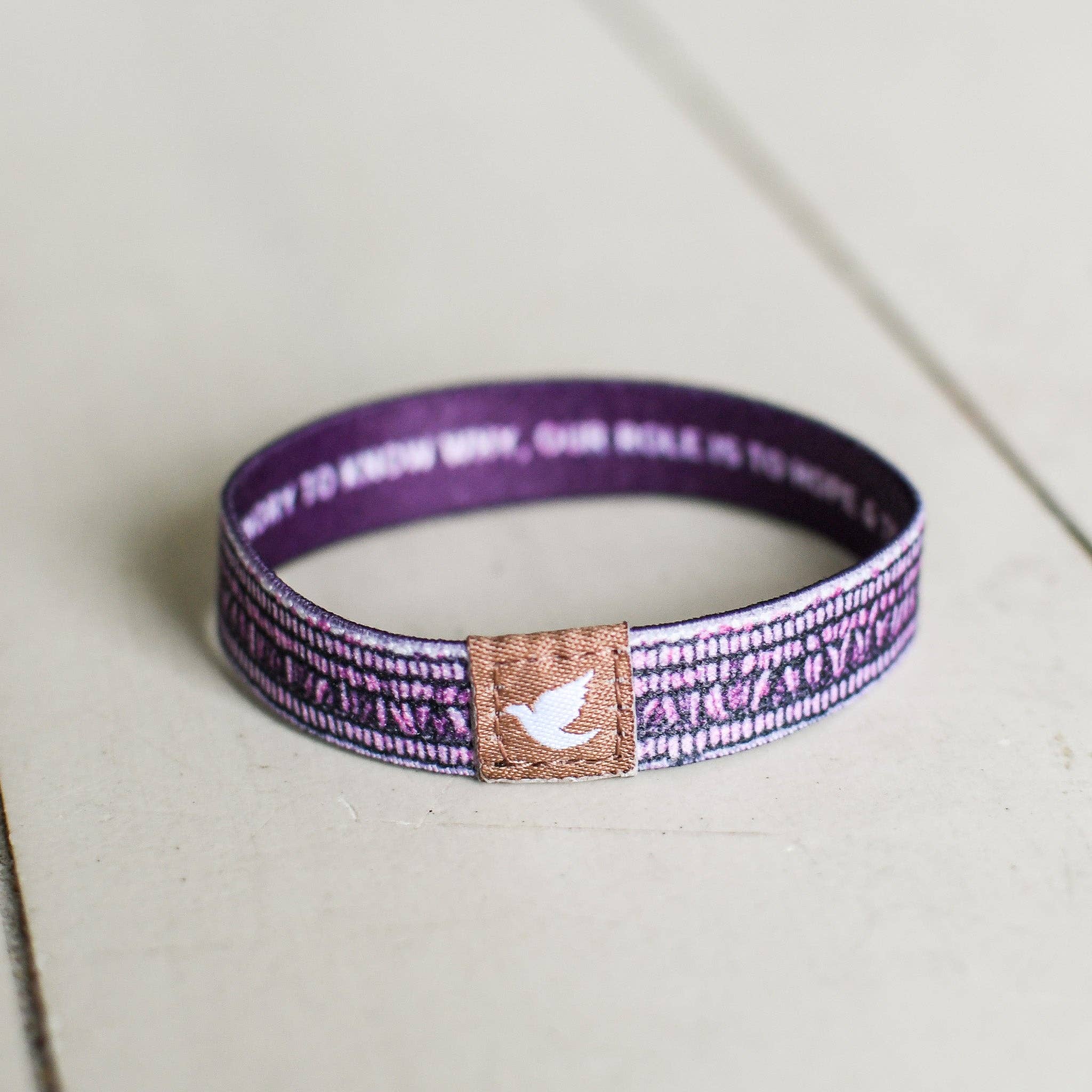 Pink Salt Riot - Wholesale Woven/Braided Bracelet - We Don’t Have to Know Why Women’s TruthBand6