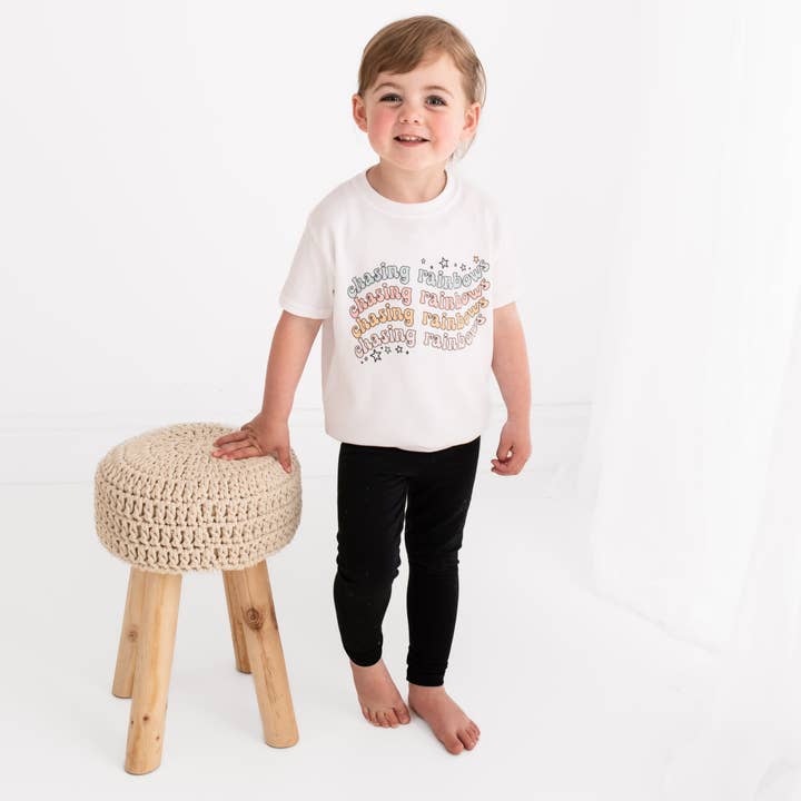 Chasing Rainbows Tee for wholesale by Amber and Noah