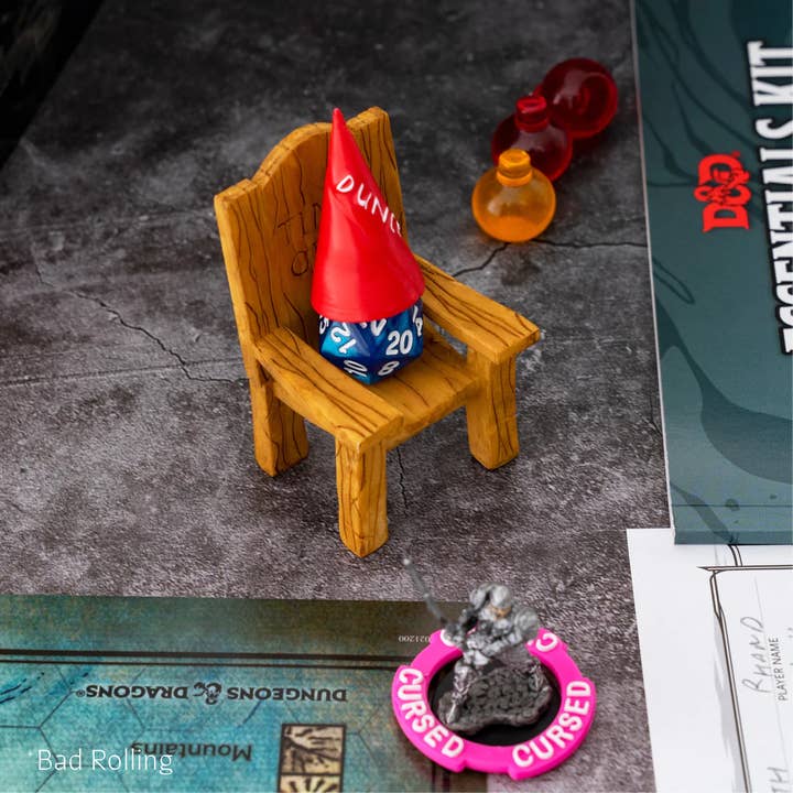QMDirect - Wholesale Board Game - Dice Jail Chair & Dunce Hat
