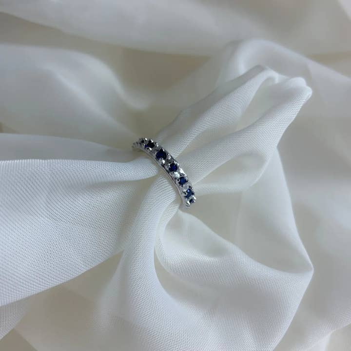 Love Local Jewelry - Wholesale Multi-Stone Ring - FREYA SAPPHIRE RING16