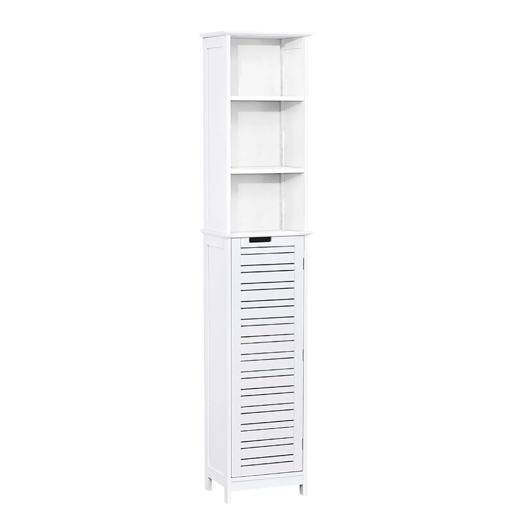 Tall White Storage Cabinet – Miami for wholesale on Faire1