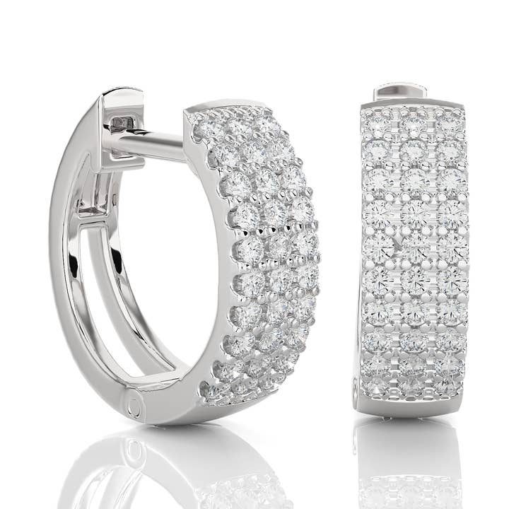 ZERMATT - Diamanten oorbellen voor wholesale door Aelra Joaillerie