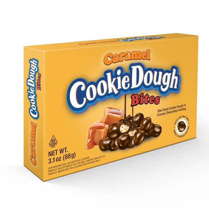 Taste Of Nature 12 Ct 3.1 Oz Theater Box Caramel Cookie Bites for wholesale by Long Island Candy Factory