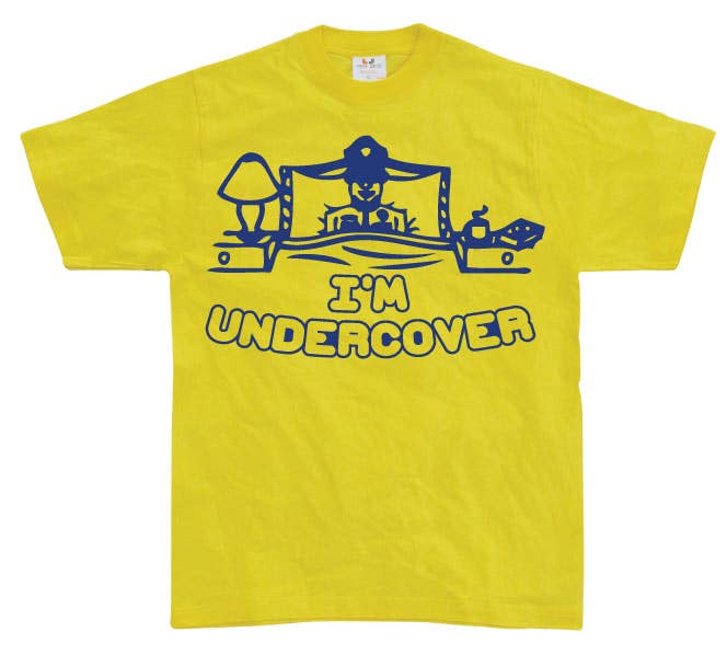Hybris Production AB – wholesale Screen printed t-shirt – unisex – Im Undercover T-Shirt4