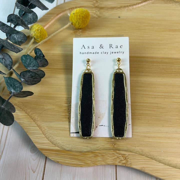 Asa&Rae - Wholesale Dangle Earrings - Oblong Rectangle Dangle3