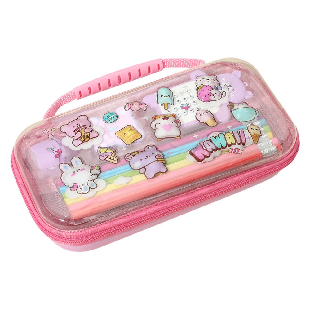 Sensibling Corp. - Wholesale Pencil Case/Pouch - 10PCS - HOT FOCUS Pop-Up Artis Space Stationery Set1