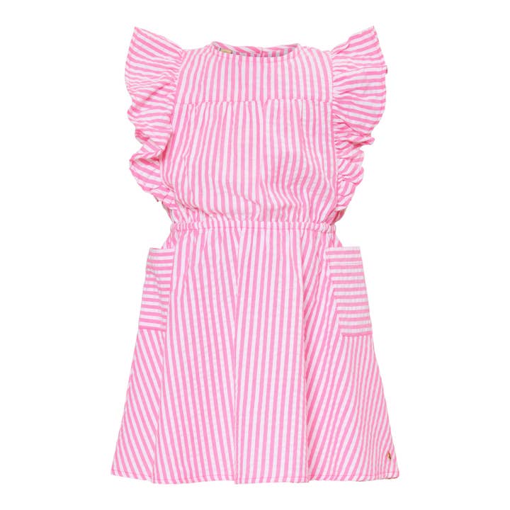 Vestido Swan - Rosa Neón para venta al por mayor de LE BIG