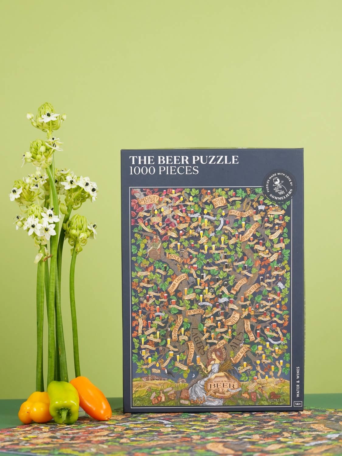 Water & Wines – Puzzle - Adulto por atacado – Puzzle de Cerveja - Mundo da Cerveja1