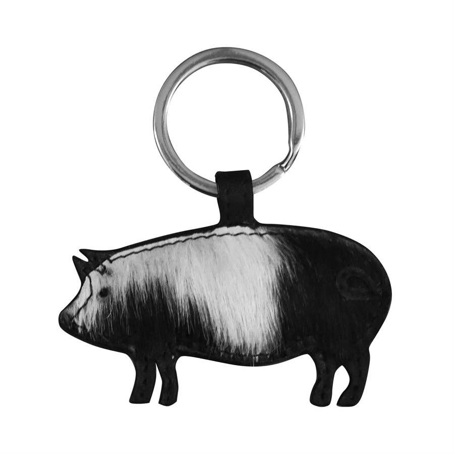 ili New York - Wholesale Keychain - Unisex - 6176 Pig Key Fob2