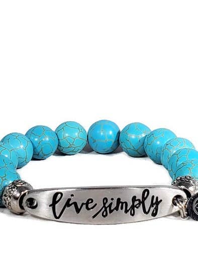 Live Simply for wholesale by Solluna Stones