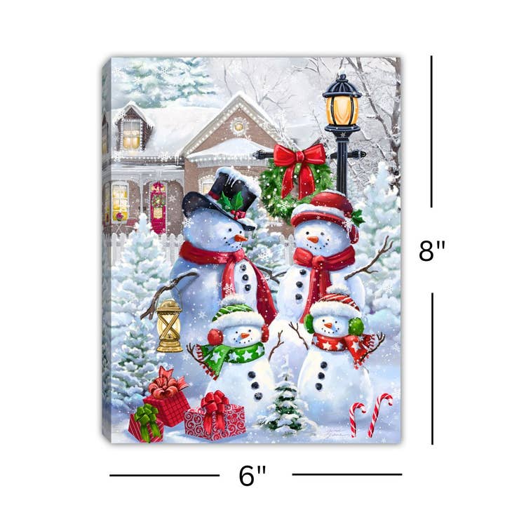 Glow Decor - Wholesale Kerstdecoratie - Frosty Family Fun tafeldoek met 8x6 verlichting3