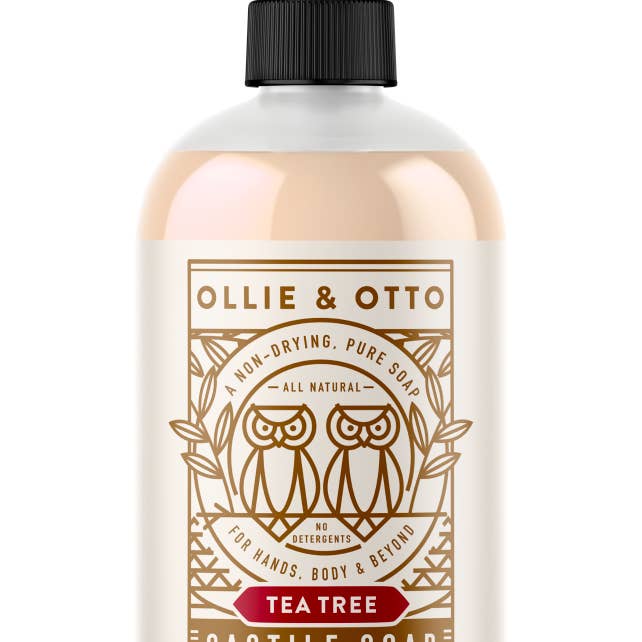 Ollie & Otto - Vendita all'ingrosso Bagnoschiuma/gel doccia - Sapone di Castiglia Liquido Albero