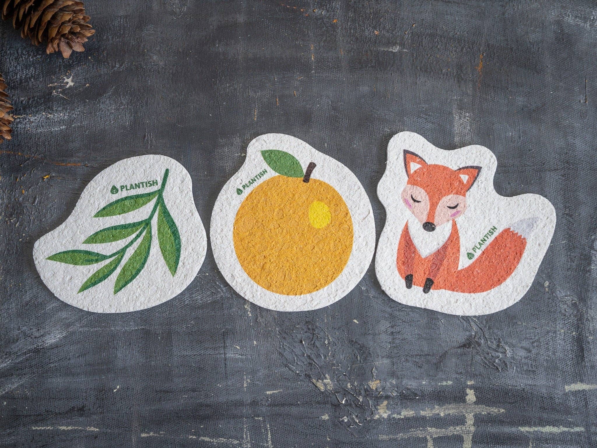 Plantish - Wholesale Cleaning Sponge - Set of 3 Bestselling Pop up Sponge1