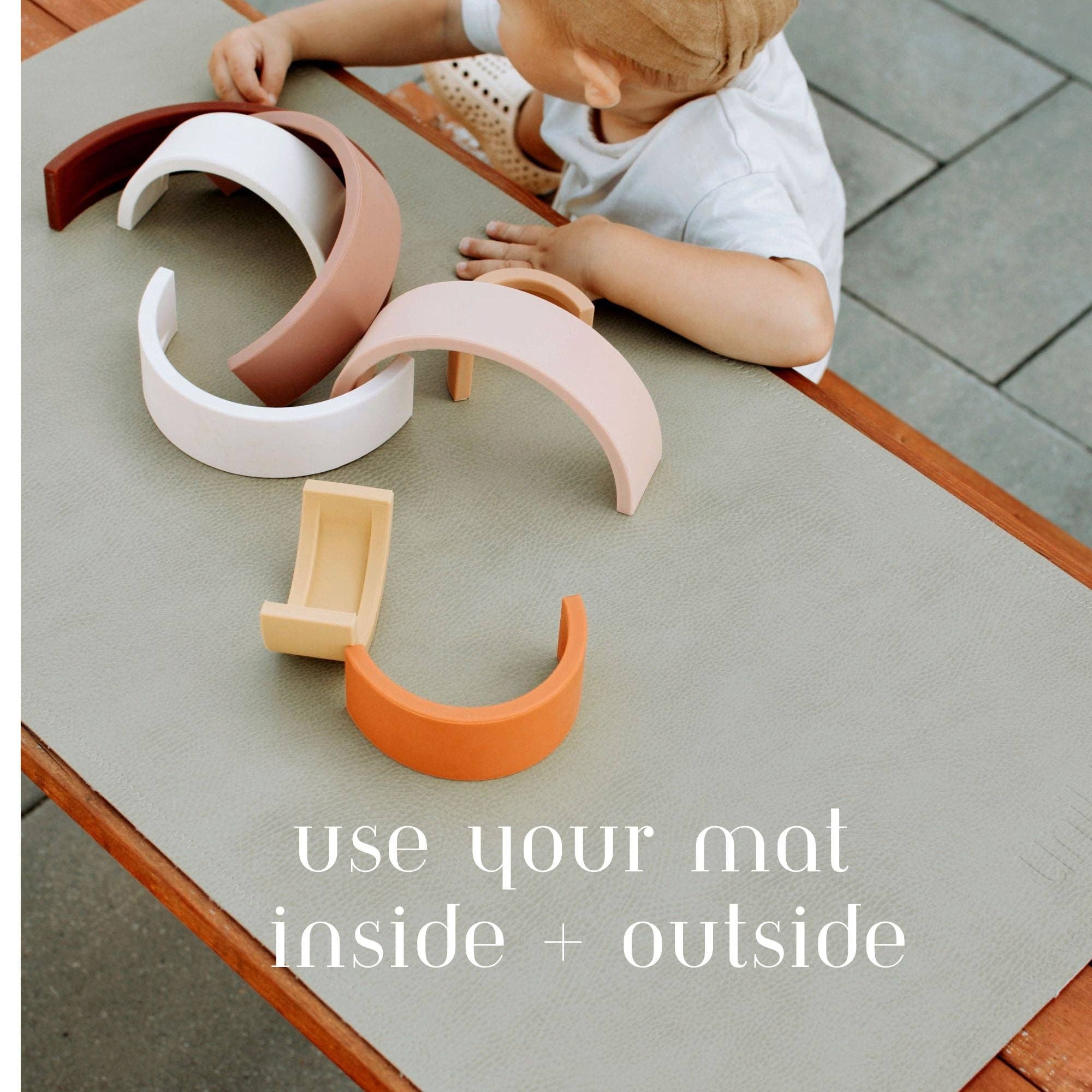 Uniklook - Wholesale Verschoonmat/pad - Baby - PETIT MAT | 16"X30" | HUNTER + TAN6