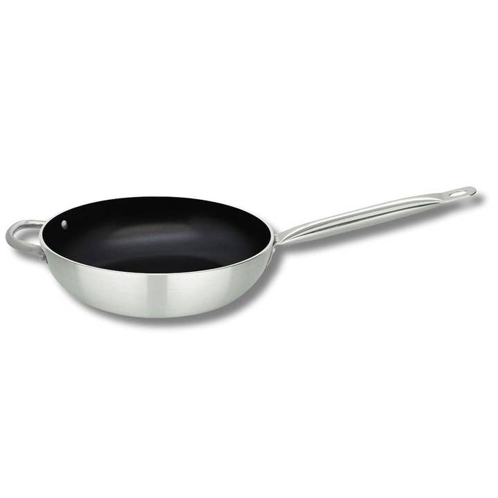 Wok pan with ceramic coating without PFAS 28 cm for wholesale by Elo