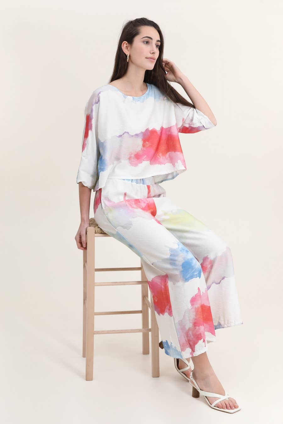 la maison des fibres naturelles – Engroshandel Bukser - Dame – Bukser 6332 med 4 % hør og 96 % viskose16