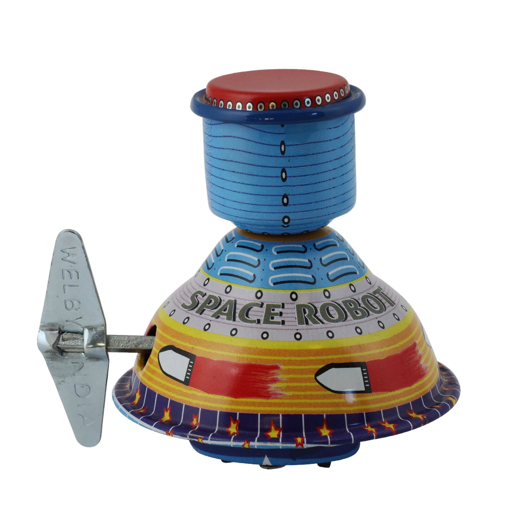 Tribal Trade GmbH - Wholesale Decorative Figurine - Tin toy robot wind-up tin robot2