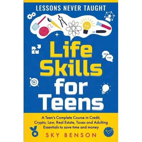 Books by splitShops - Wholesale Book - Adult - Life Skills for Teens - Lessons Never Taught - Paperback
