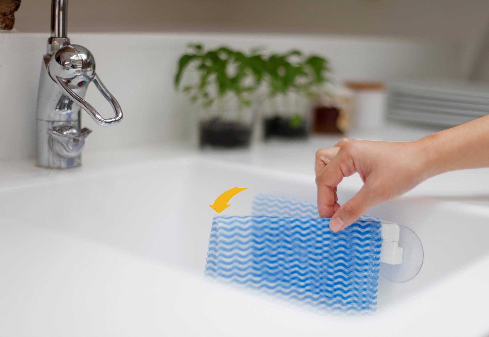 Bosign - Wholesale Dishcloth - Do-Dish™ Suction Cup Dishcloth Holder4