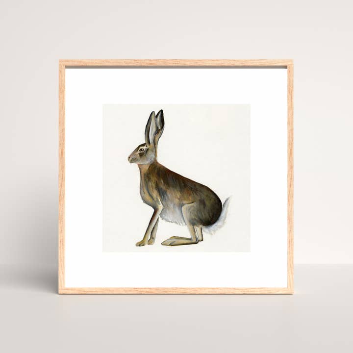 Irish Hare fine art print for wholesale by Dollybirds Art