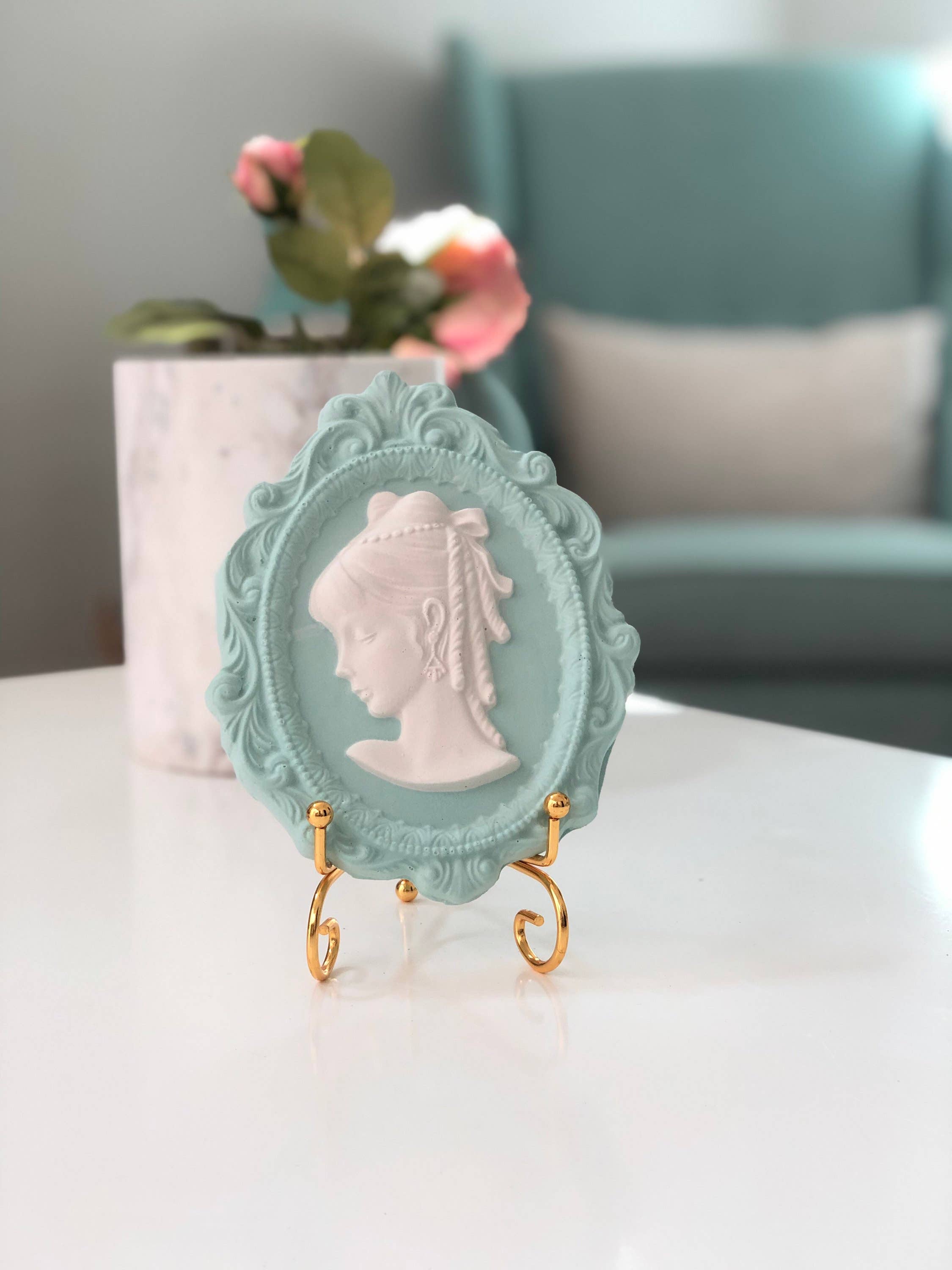 Somone Studios - Vente Décorations de table - Caméo vintage de style victorien0