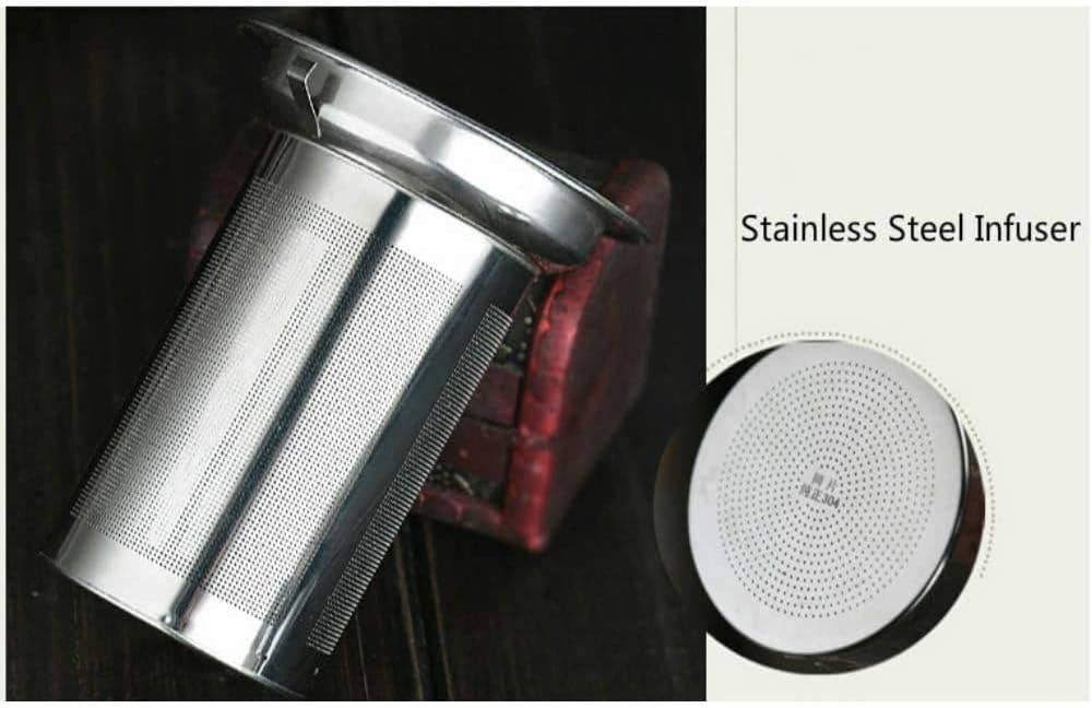 VIGOR - Venta al por mayor Teteras - Tetera de Vidrio de Borosilicato Segura para Estufa para Té en Flor y Suelto1