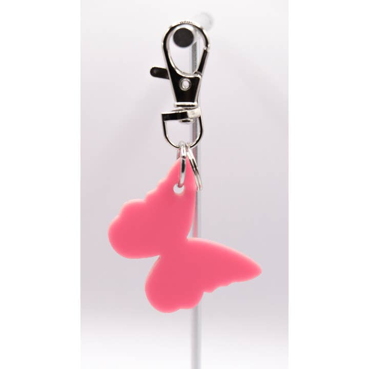 DeanMish - Wholesale Keychain - Women's - Laser-Cut Mini Butterfly Acrylic Keychains