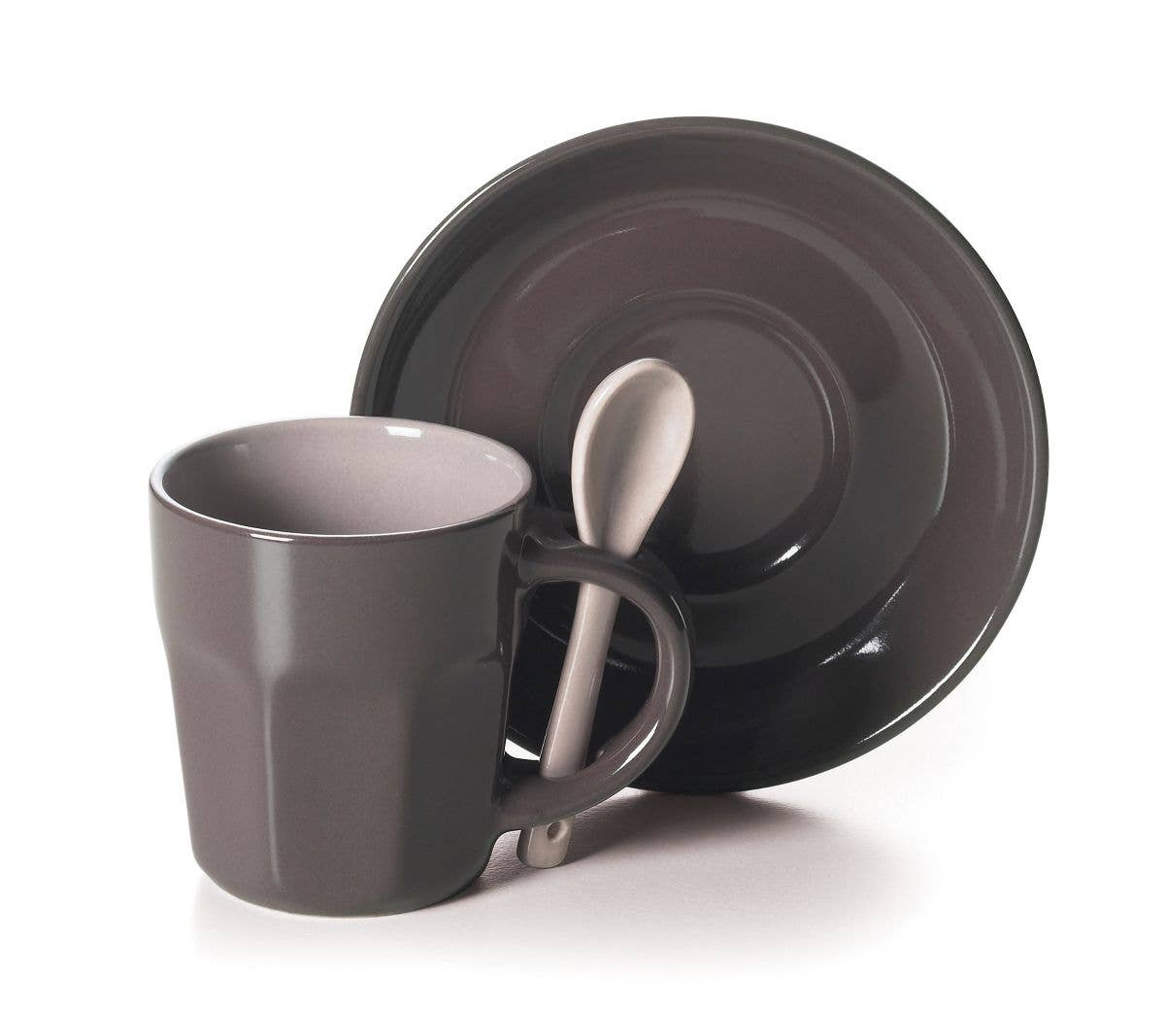 multicolour Set of 6 Abbraccio Coffee Cups for wholesale on Faire4