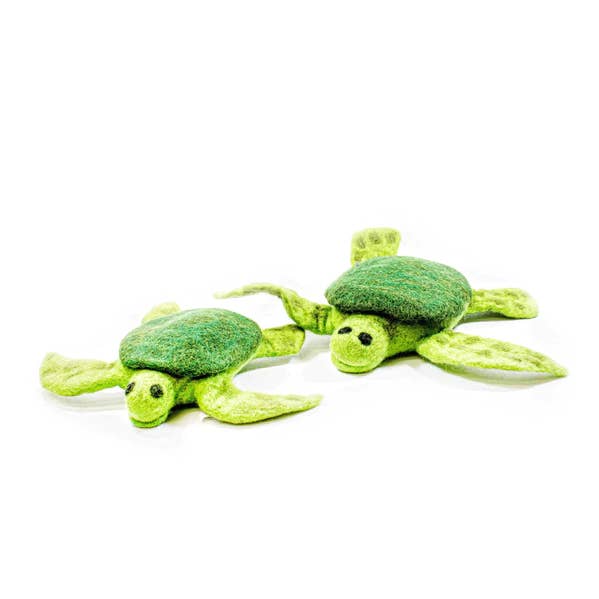 Friendsheep - Wholesale Stuffed/Plush Toy - Kids & Baby - Trevor the Sea Turtle Eco Wool Pet Toys1