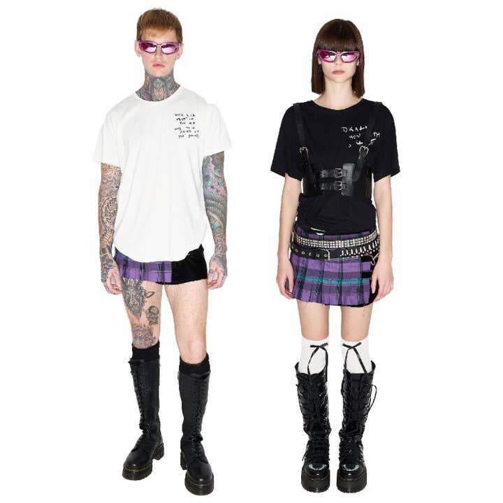 Jack Skirt Mini Violet for wholesale by Come On