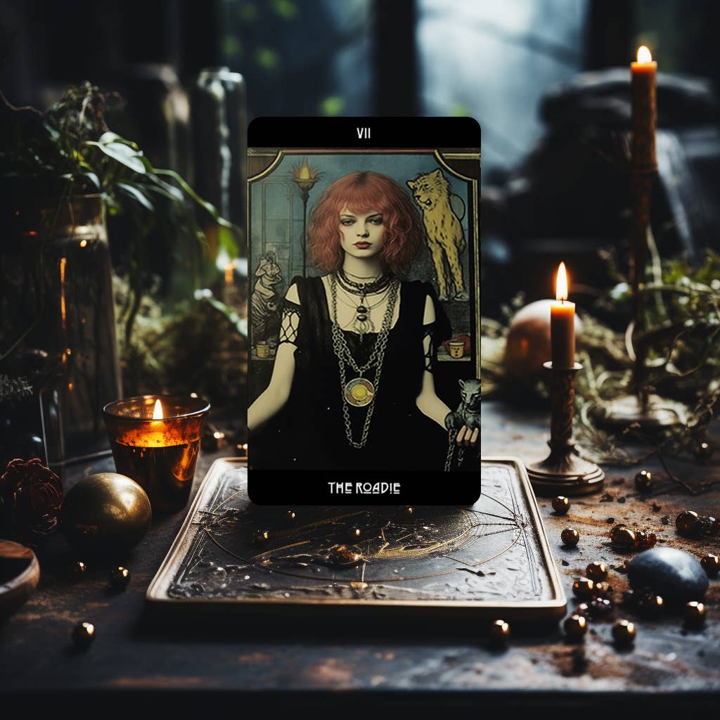 Darksynevyr – Cartas de tarô por atacado – Grunge Goddess Tarot Baralho de 78+2 Cartas Extra | Isento de Impostos UE/Reino Unido8