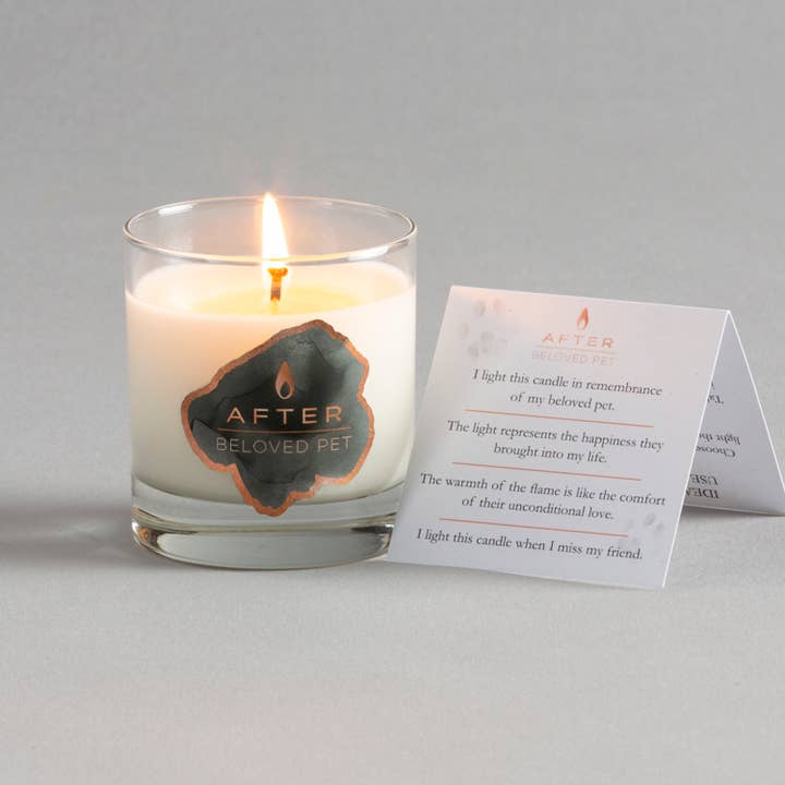 The AFTER Company - Wholesale Jar/Filled Candle - AFTER: Beloved Pet | Pet Loss Sympathy Gift2