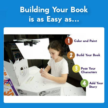 EyeConnect Crafts - Wholesale DIY Craft Kit - Kids - 3D Tunnel Book: OCEAN (Deluxe Size)3