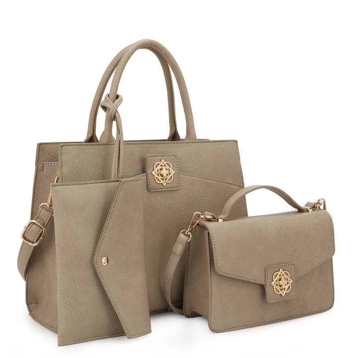 NOOR 3-in-1 Satchel-Set für den Großhandel von KAYLA+AVA