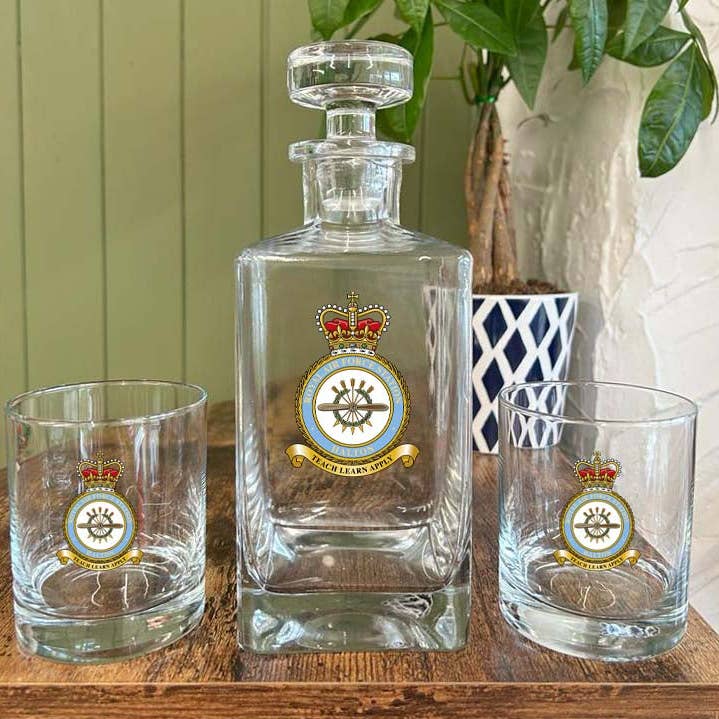 RAF Halton - Decanter for wholesale by Thecraftyblackdog