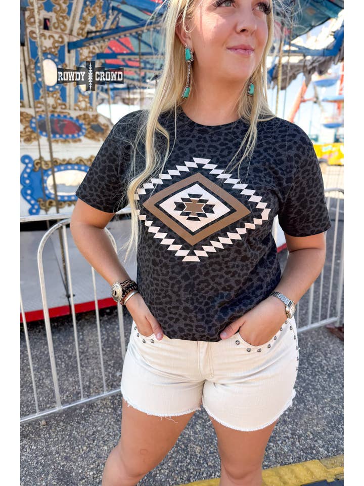 Rowdy Crowd Clothing - Wholesale Screen Printed T-Shirt - Women's - Wild As You Tee1