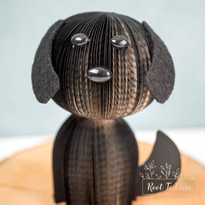 Black Book Dog-Christmas Gift-Dog Lover Gift-Eco Friendly for wholesale by Root To Vine