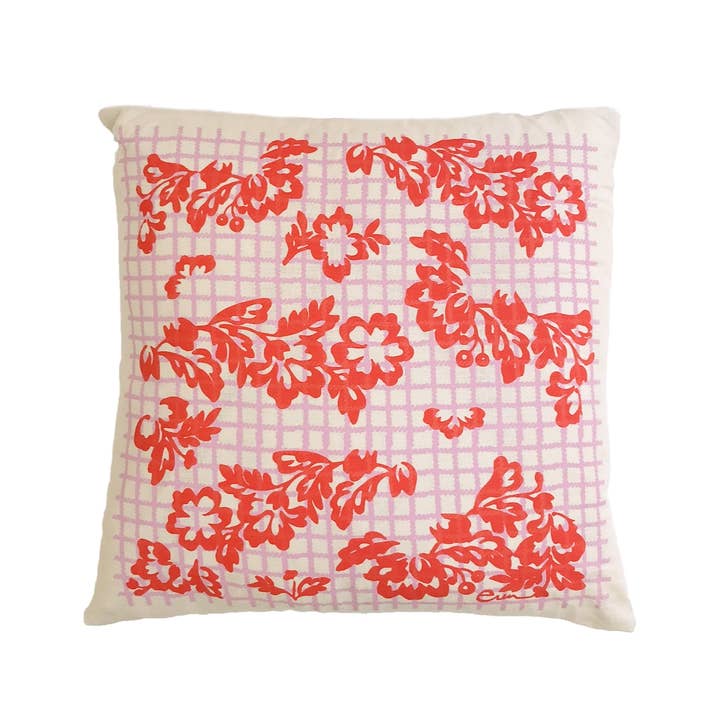 ANTHRO ORANGE BETTY PILLOW for wholesale by Erin Flett
