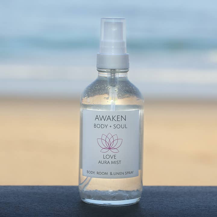 LOVE Aura Mist - Body, Room + Linen Spray for wholesale by Awaken Body + Soul