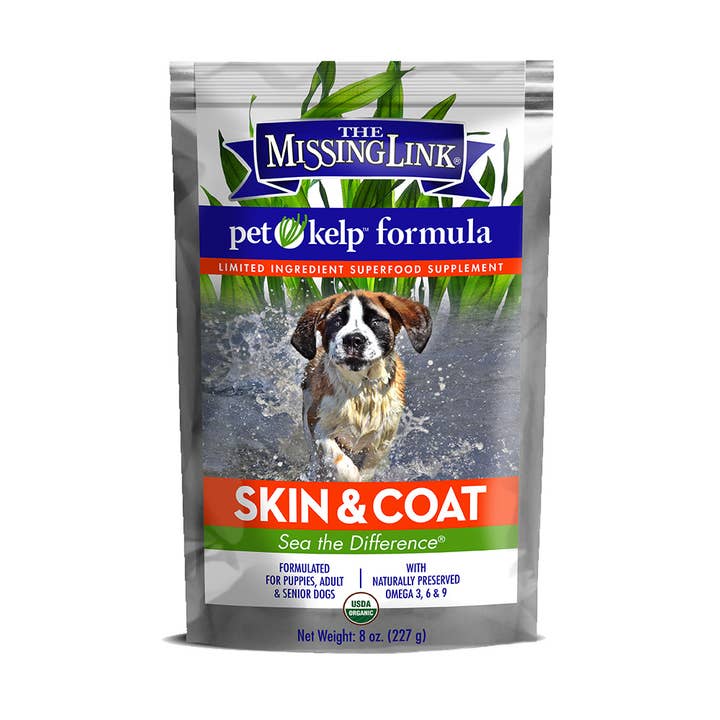 The Missing Link - Pet Kelp Skin & Coat 8oz for wholesale by Pet Palette Distribution